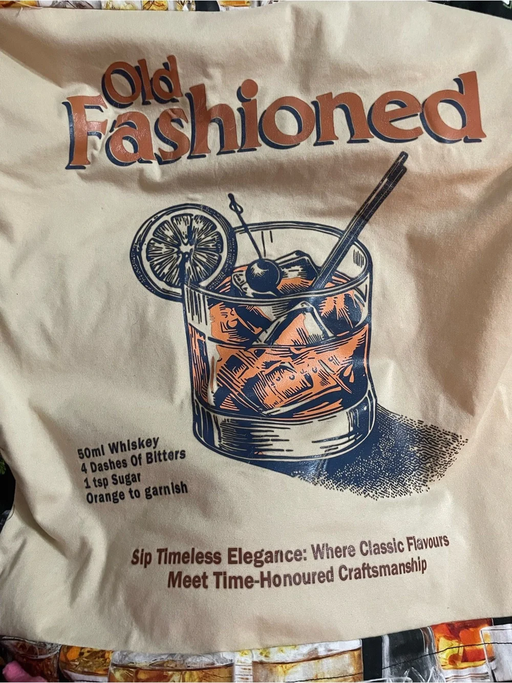 Upcycled T-Shirt Quilt or Throw Cocktail Theme